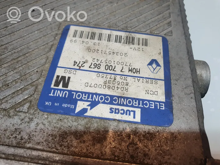 Mitsubishi Carisma Sterownik / Moduł ECU HOM7700867274