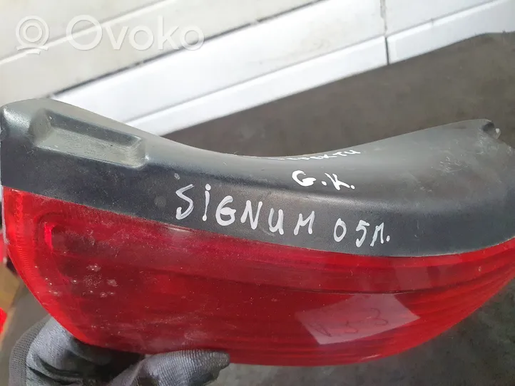 Opel Signum Задний фонарь в кузове 13159861