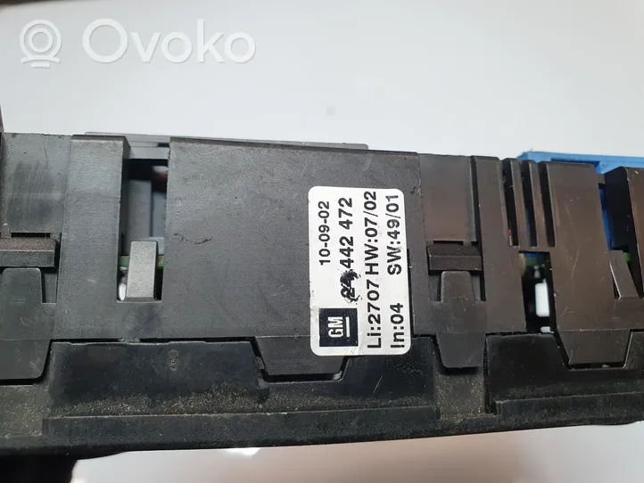 Opel Astra G Climate control unit 24442472