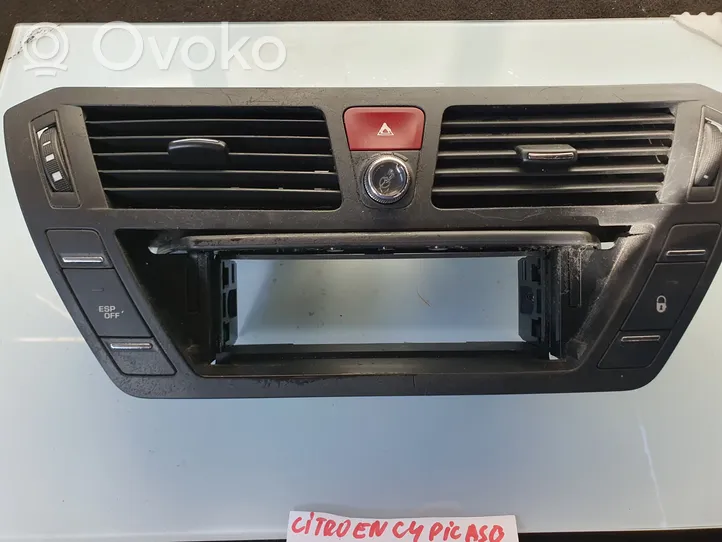 Citroen C4 I Picasso Dysze / Kratki środkowego nawiewu deski rozdzielczej 9683265580