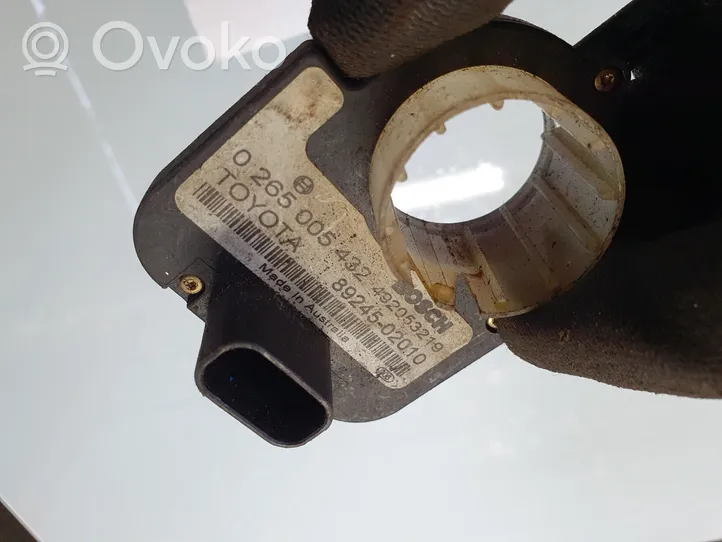 Toyota Corolla Verso AR10 Czujnik kąta skrętu 0265005432