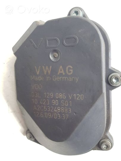 Volkswagen PASSAT B7 Intake manifold valve actuator/motor 03L129086