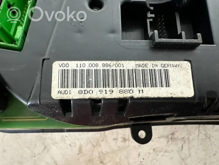 Audi A4 S4 B5 8D Kit centralina motore ECU e serratura 8D0919880M