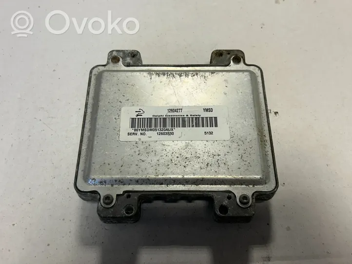 Chevrolet HHR Unité de commande, module ECU de moteur 12604277