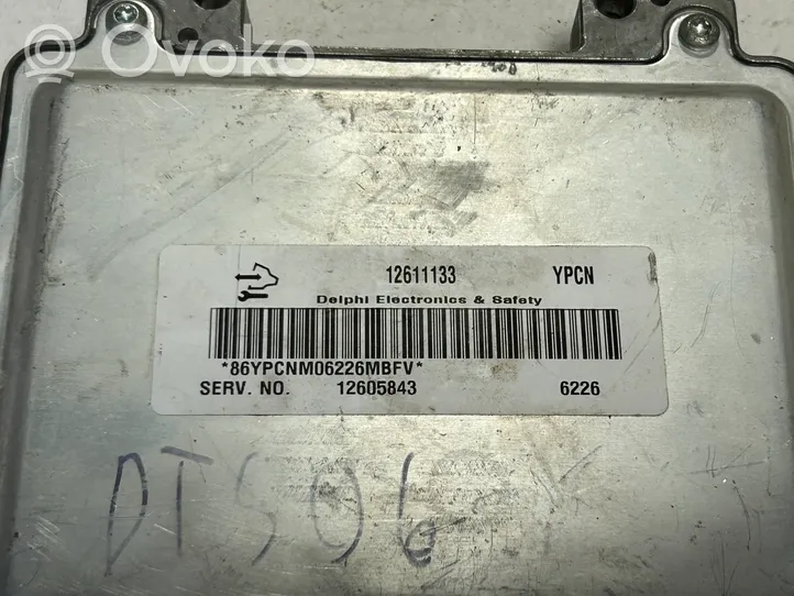 Cadillac DTS Unité de commande, module ECU de moteur 12605843