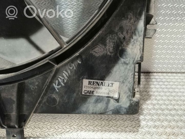 Renault Kangoo I Jäähdyttimen jäähdytinpuhallin 7700428659J