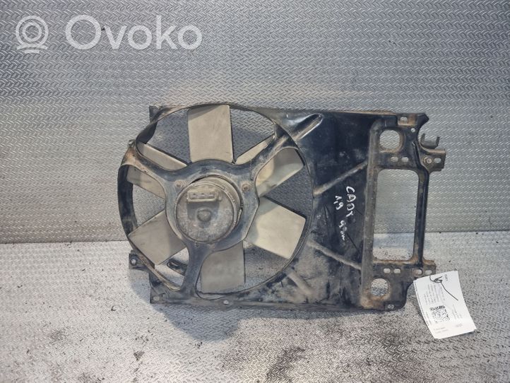 Volkswagen Caddy Electric radiator cooling fan 