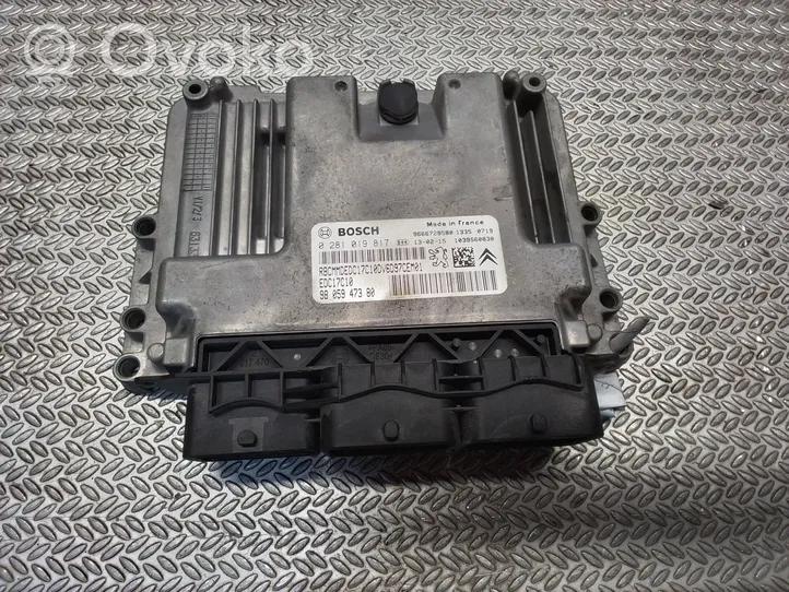 Citroen Berlingo Sterownik / Moduł ECU 0281019817