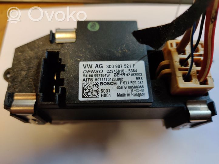 Volkswagen Touran II Heater blower fan relay 3C0907521F