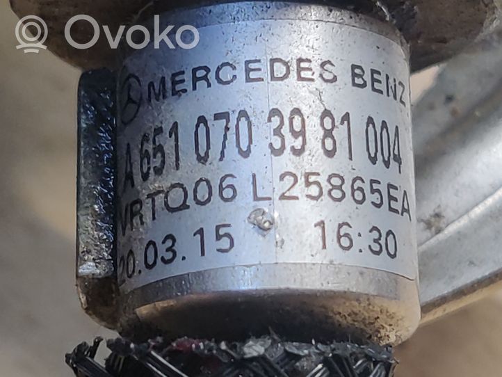 Infiniti Q70 Y51 Sensore di pressione del carburante A6510703981