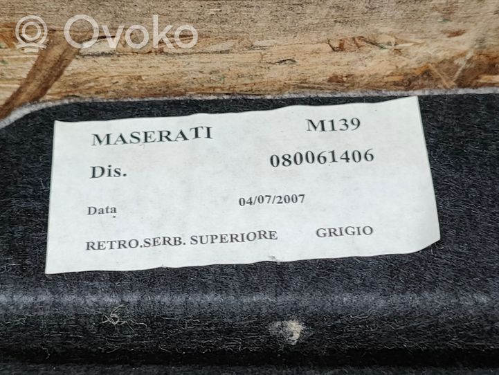 Maserati Quattroporte Altro elemento di rivestimento bagagliaio/baule 080061406