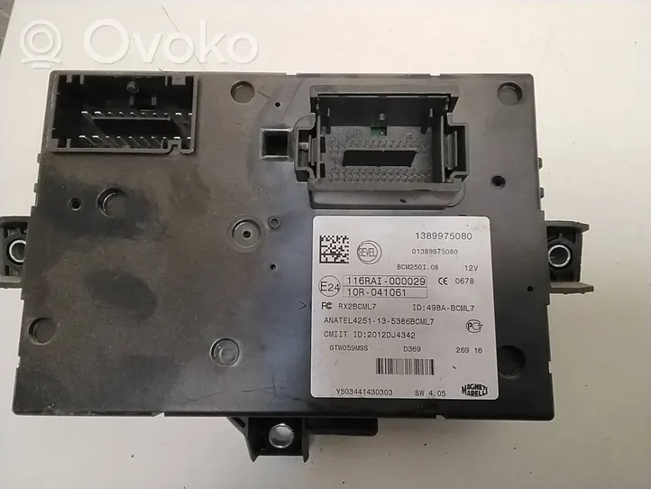 Citroen Jumper Komputer / Sterownik ECU i komplet kluczy 9809447780