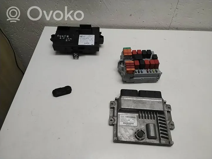 Peugeot Boxer Komputer / Sterownik ECU i komplet kluczy 9692365980