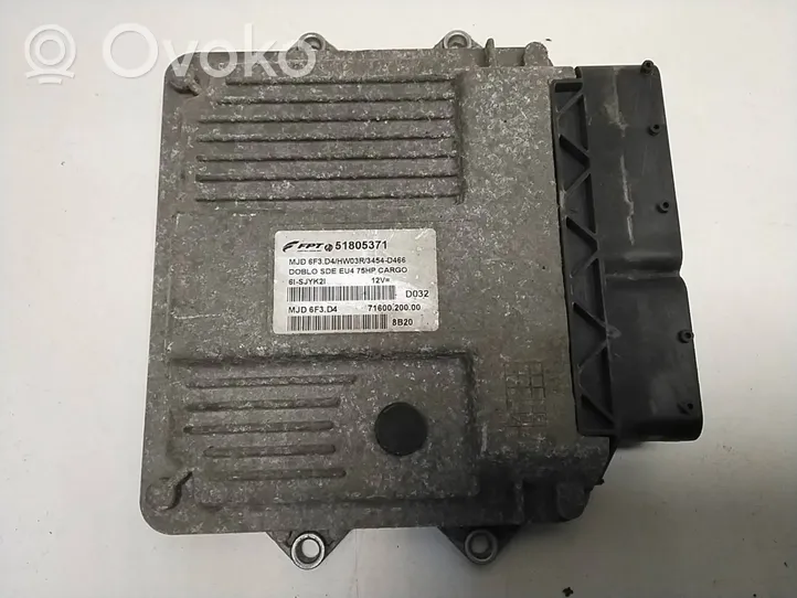 Fiat Doblo Sterownik / Moduł ECU 51805371