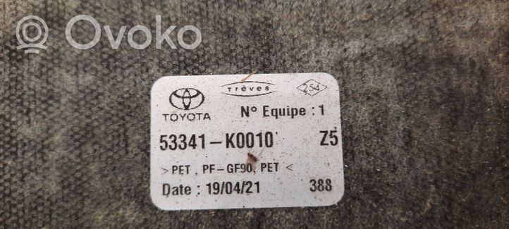 Toyota Yaris XP210 Garso izoliacija variklio dangčio 53341K0010