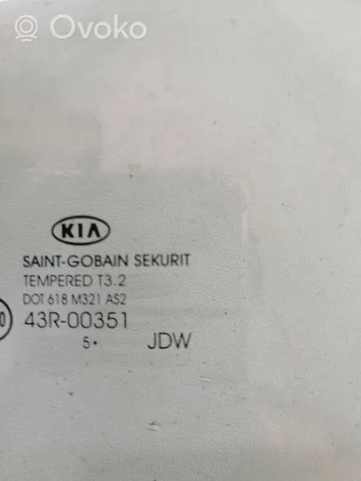 KIA Ceed Rear side window/glass 43R00351