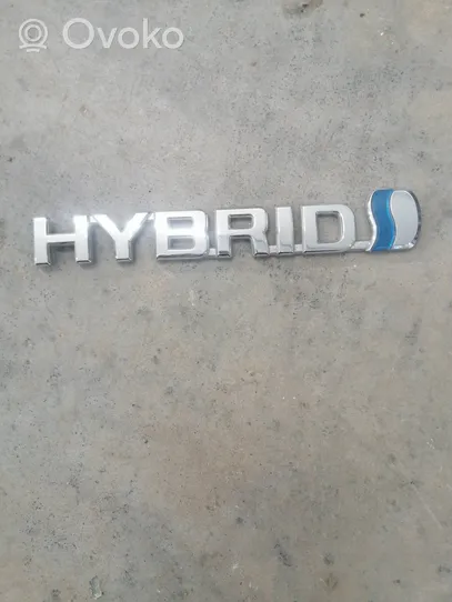 Toyota Yaris Logo, emblème, badge TRRD