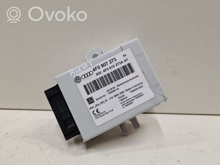 Audi A6 S6 C6 4F Module de pression des pneus 4F0907273