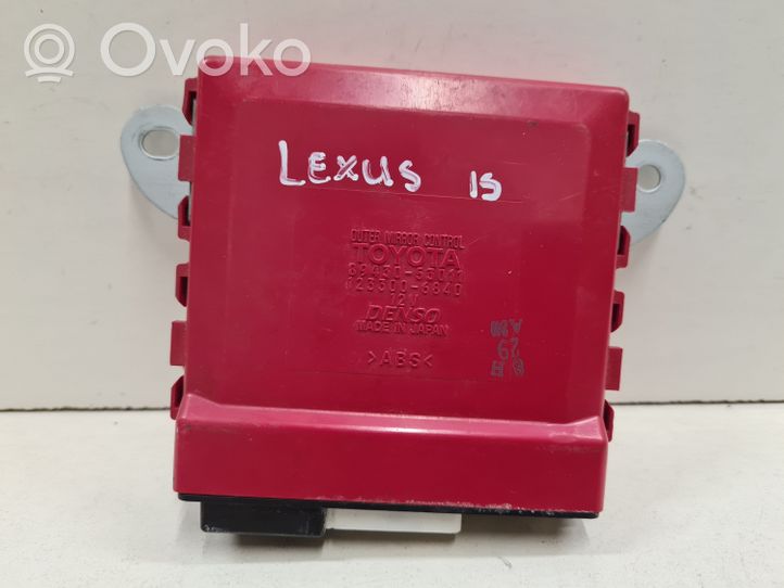 Lexus IS 220D-250-350 Moduł / Sterownik lusterek bocznych 8943053011