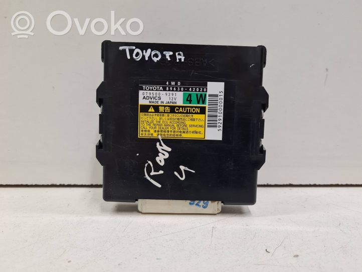 Toyota RAV 4 (XA30) Muut ohjainlaitteet/moduulit 8963042020