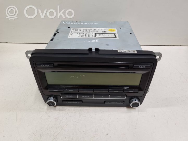 Volkswagen Touran II Panel / Radioodtwarzacz CD/DVD/GPS 1K0035186AA