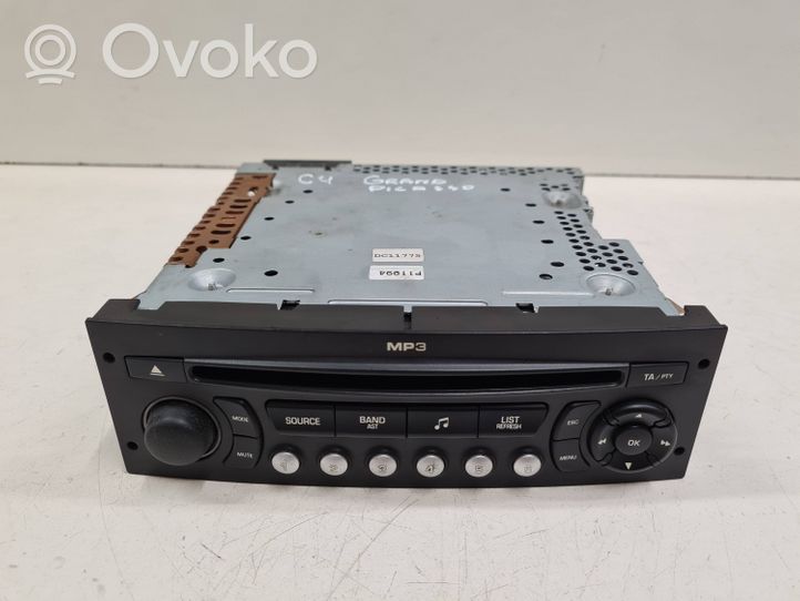 Citroen C4 Grand Picasso Unité principale radio / CD / DVD / GPS 96591777XT