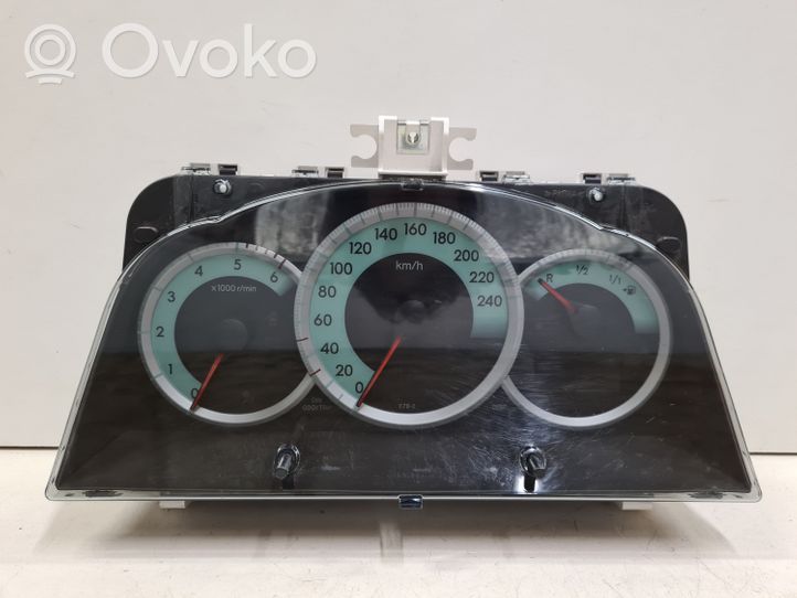 Toyota Corolla Verso E121 Compteur de vitesse tableau de bord 838000F090