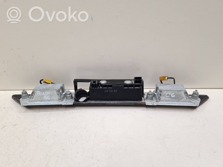 Audi A6 S6 C6 4F Trunk door license plate light bar 8E0827657E