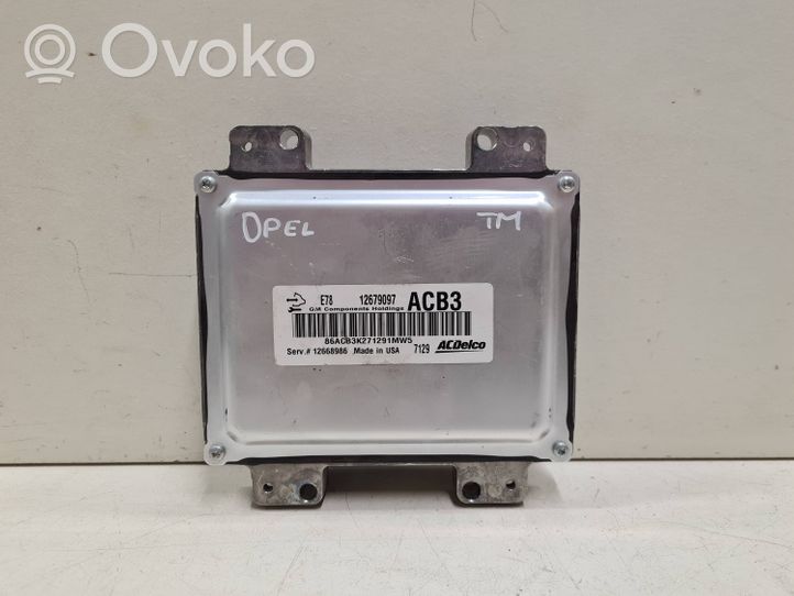 Opel Mokka X Sterownik / Moduł ECU 12679097