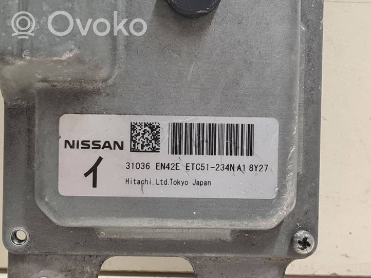 Nissan Qashqai+2 Module de contrôle de boîte de vitesses ECU ETC51234NA1