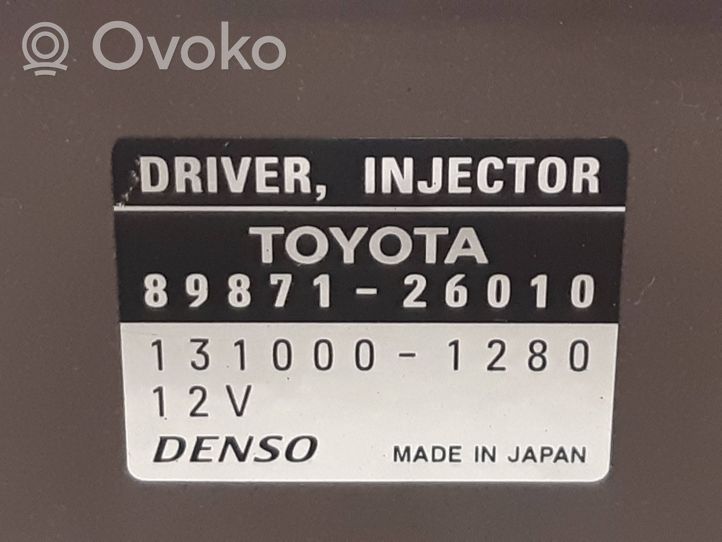 Toyota RAV 4 (XA20) Centralina/modulo impianto di iniezione 8987126010