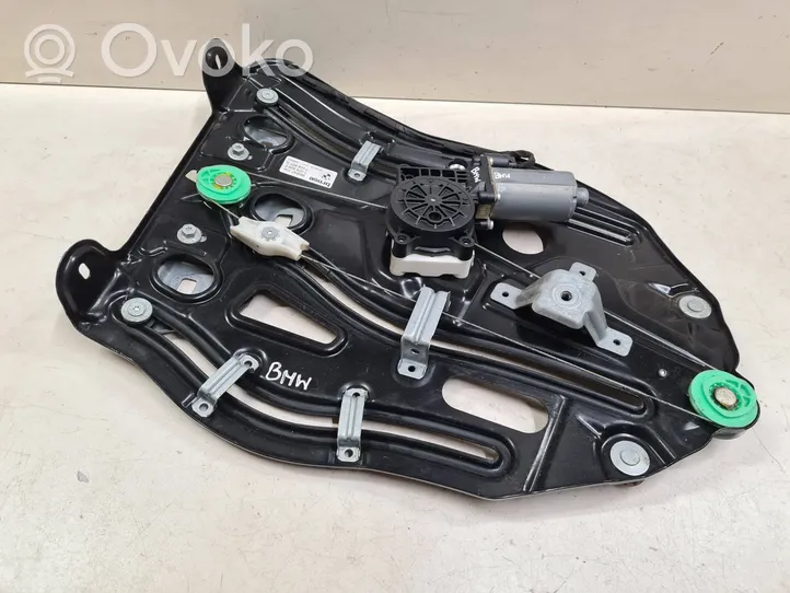 BMW 6 E63 E64 Rear door window regulator with motor 7008629E