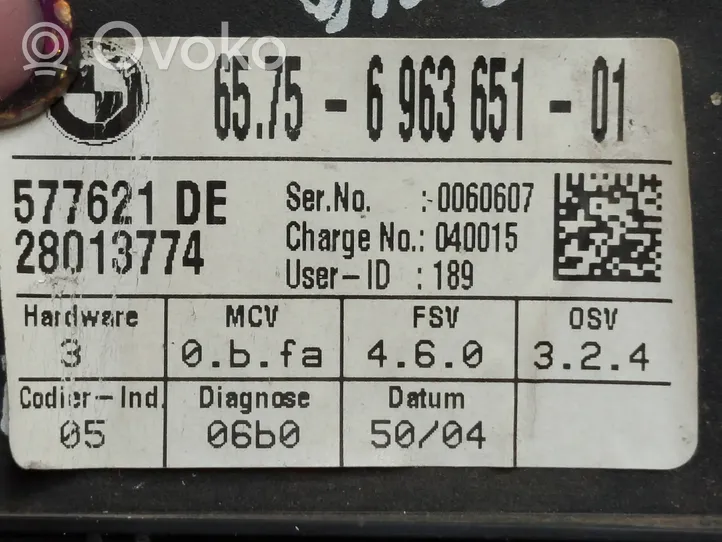 BMW 1 E81 E87 Innenraumbeleuchtung vorne 65756963651