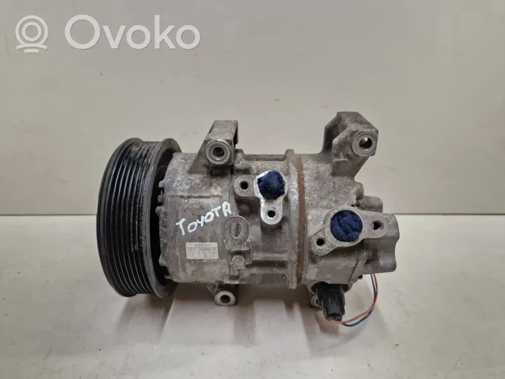 Toyota Corolla Verso E121 Ilmastointilaitteen kompressorin pumppu (A/C) GE4472601741