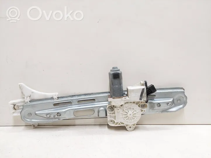 Opel Vectra C Rear door window regulator with motor 24451522