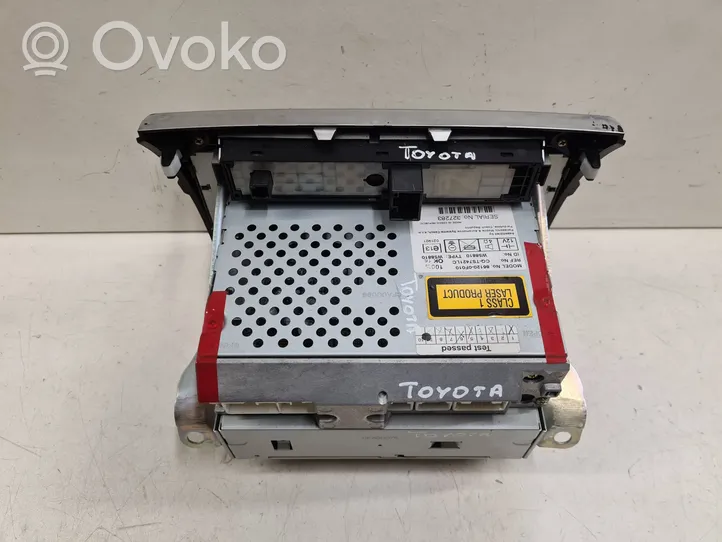 Toyota Corolla Verso E121 Radio/CD/DVD/GPS-pääyksikkö 861200F010