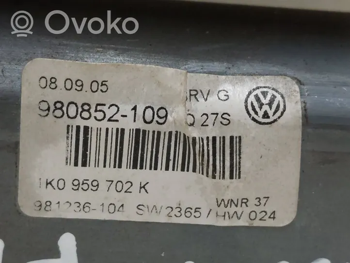 Volkswagen PASSAT B6 Priekinis varikliukas langų pakėlėjo 1K0959702K