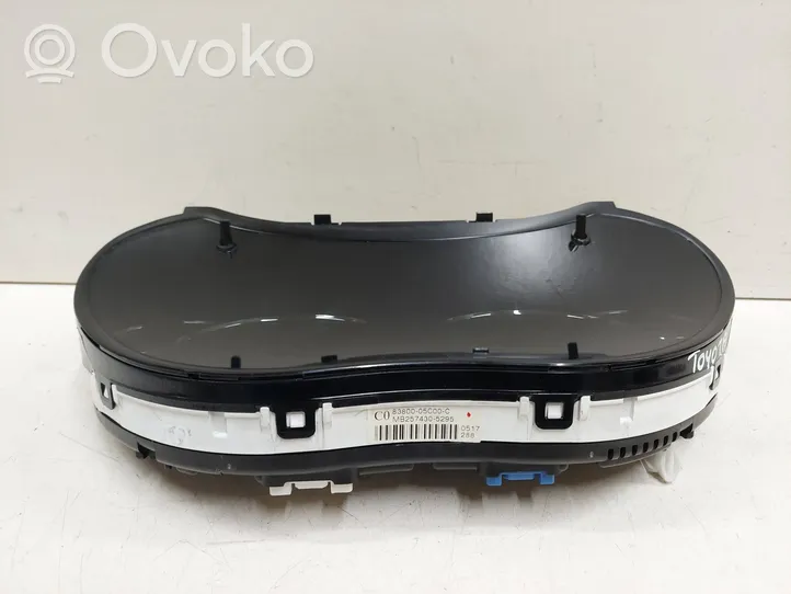 Toyota Avensis T250 Tachimetro (quadro strumenti) 8380005C00C