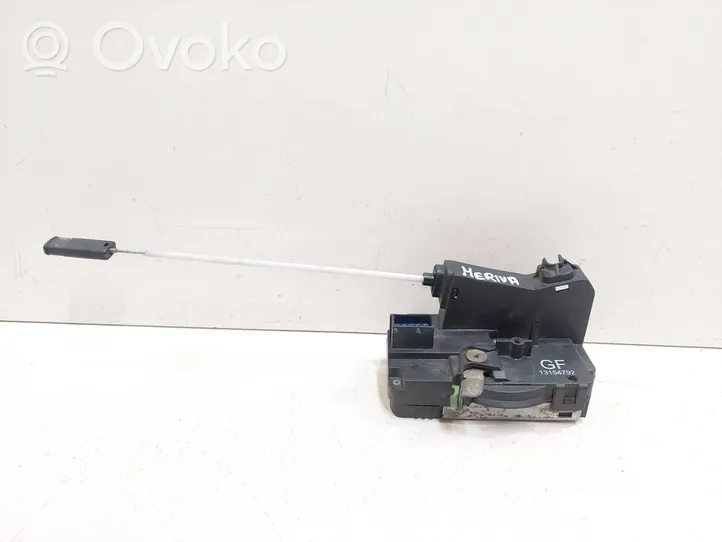 Opel Meriva A Front door lock 13154792