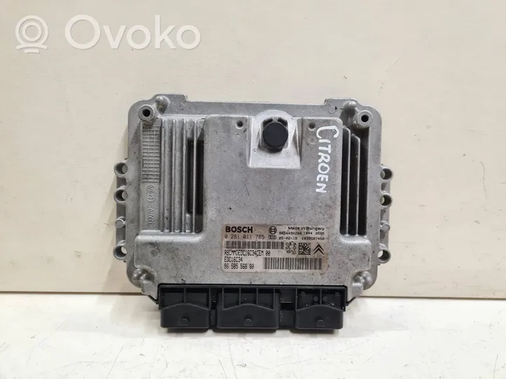 Citroen C3 Dzinēja vadības bloks 9658556880