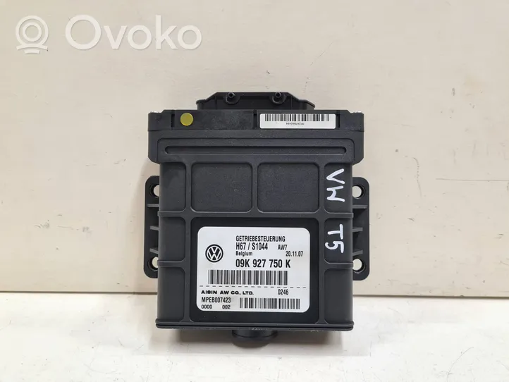 Volkswagen Transporter - Caravelle T5 Module de contrôle de boîte de vitesses ECU 09K927750K