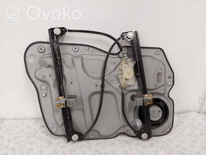 Volkswagen Touran I Front window lifting mechanism without motor 1T1837730AG