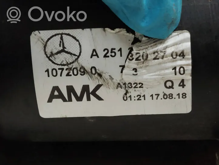 Mercedes-Benz R W251 Pneumatinės (oro) pakabos kompresorius A2513202704