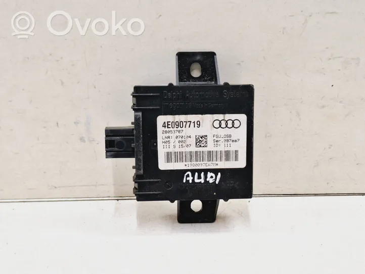 Audi A8 S8 D3 4E Hälytyksen ohjainlaite/moduuli 4E0907719