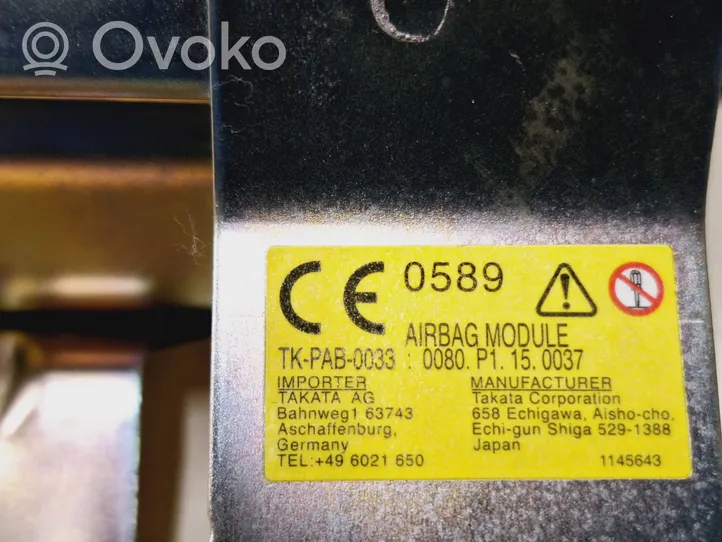 Mitsubishi i-MiEV Poduszka powietrzna Airbag pasażera TKPAB0033