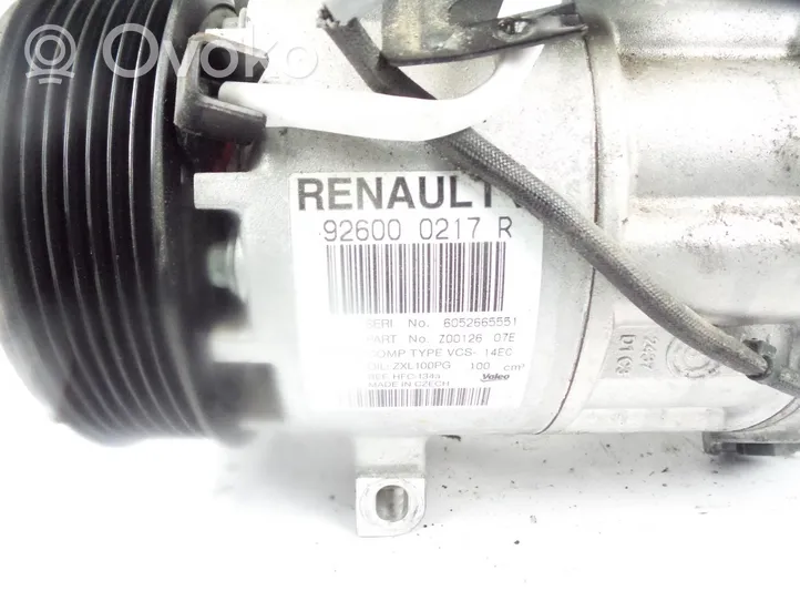 Renault Captur II Ilmajousituksen kompressoripumppu 926000217R