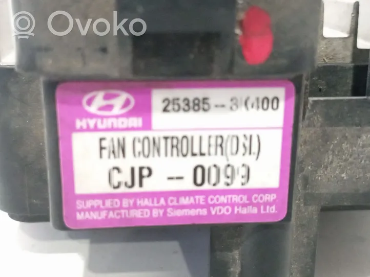 Hyundai Sonata Resistencia motor/ventilador de la calefacción 253853K400