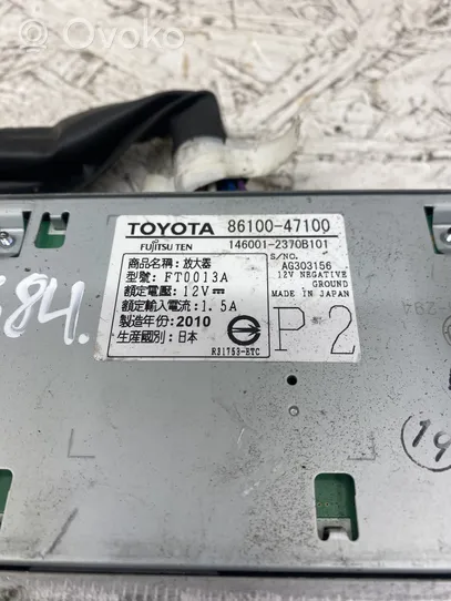 Toyota Prius (XW30) Amplificatore 8610047100