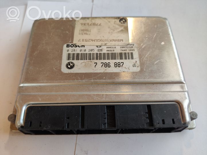 BMW 3 E46 Sterownik / Moduł ECU 7786887