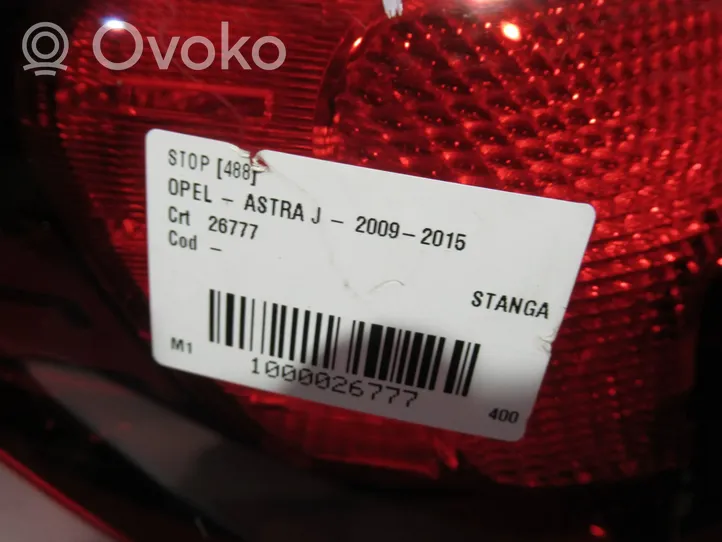 Opel Astra J Luci posteriori 13314052
